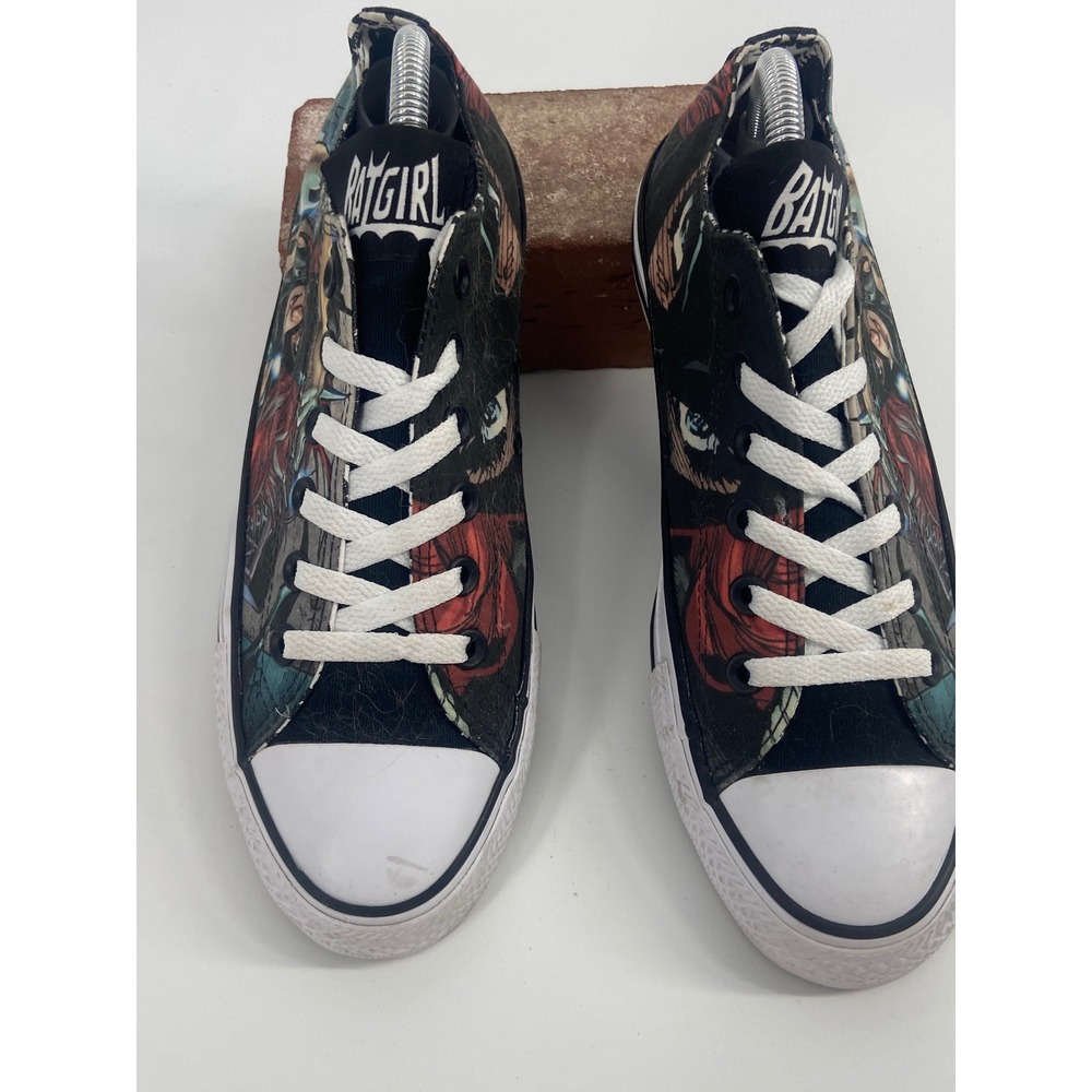 Converse All Star Chuck Taylor Low Top DC Comics Batgirl‎ Sneakers M-7/W-9 - Picture 14 of 16